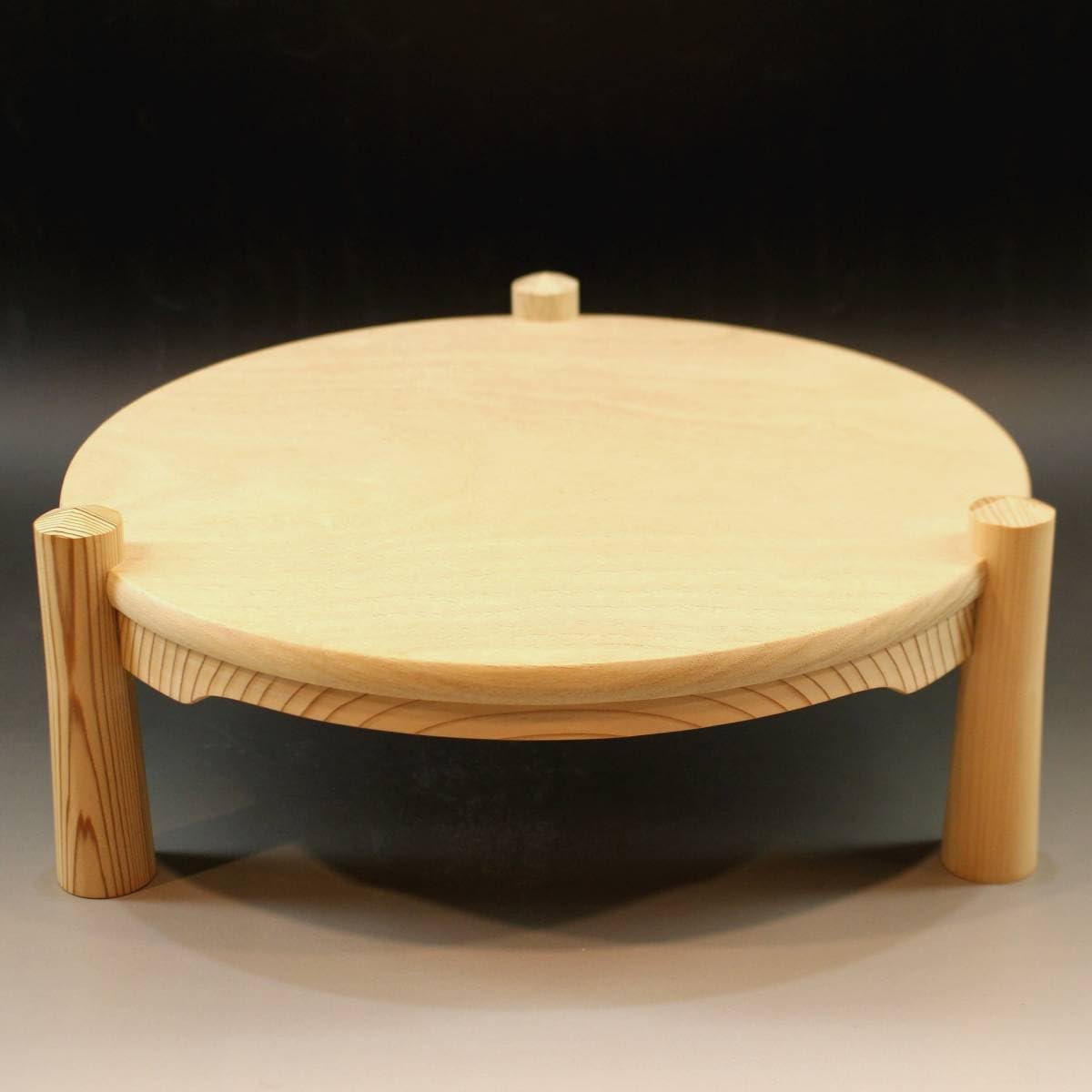 e702 稲尾誠中斎 糸巻透し 莨盆 共箱 共布 茶道具