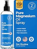 Pure Magnesium Oil Spray 12oz – Premium USP Grade Topical...