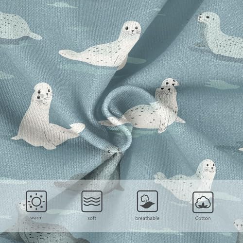 Girls Underwear Soft Cotton Seal Kids Panties in Sizes 2/3t, 4t, 5t, 6 and 83