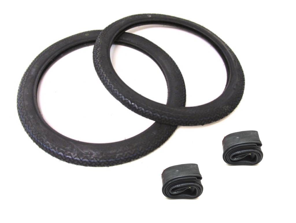 2x Moped Reifen 2.50-16 + Schläuche passend für Solo 710 711 712 713 731 732, Tomos A3 A35