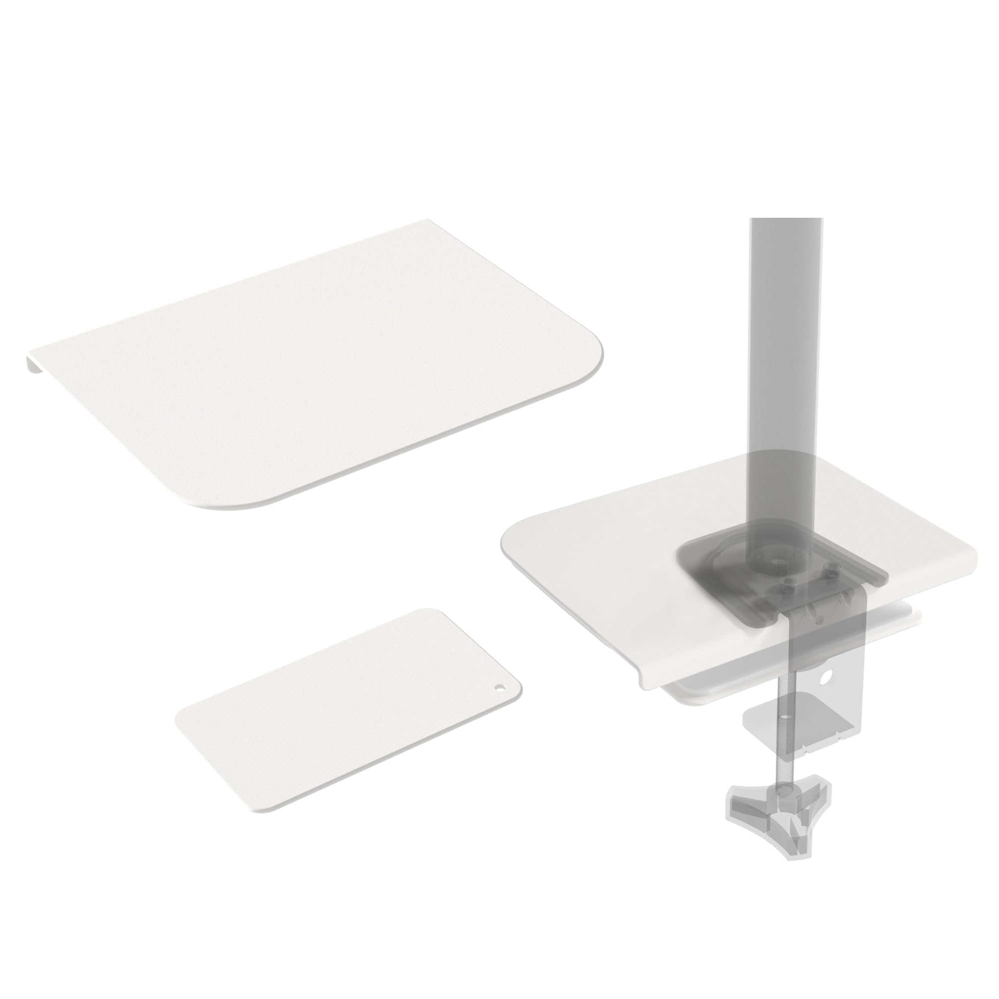 Amazon.co.jp: ERGOMAKER モニターアーム補強プレート モニターアーム