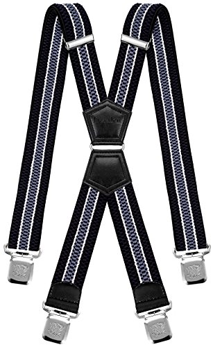 Decalen Bretelle Uomo Donna X Forma Elastici