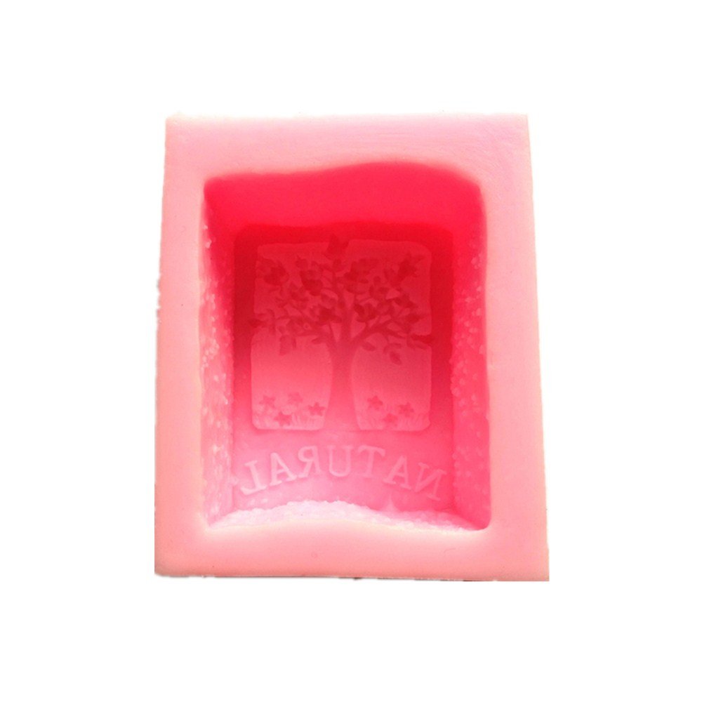 Allforhome Stampo In Silicone Per Sapone Fai-da-te – 6 Cavità Rettangolari, Resistente Al Calore, Riutilizzabile, Colore Casuale - 4