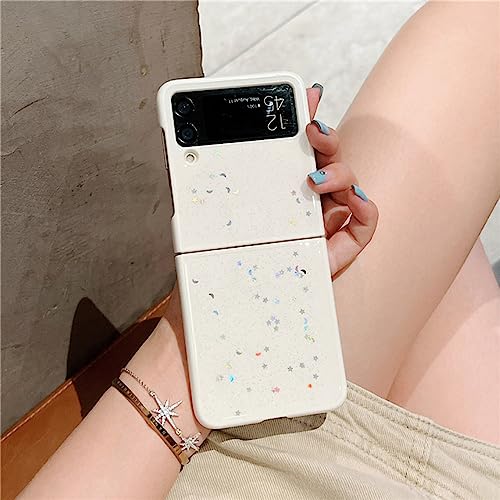 Coque antichoc Samsung Z Flip 4 époxy souple paillettes ENILSA