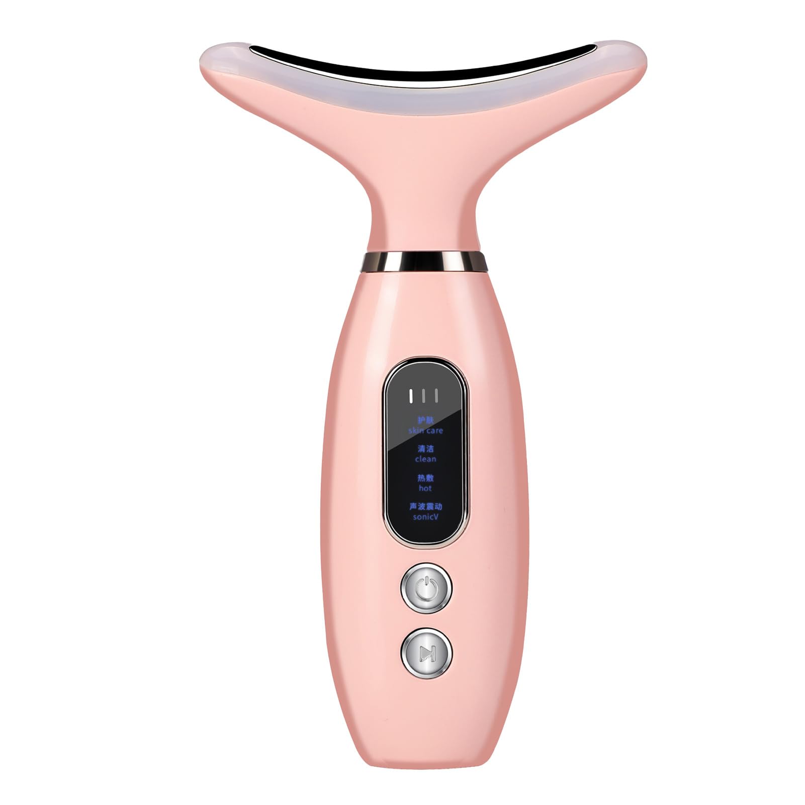 Masajeador facial,Masajeador facial,Dispositivo de estiramiento facial - Masajeador eléctrico para el cuello y la cara, herramienta para esculpir el rostro para mujeres, herramienta multifuncional par