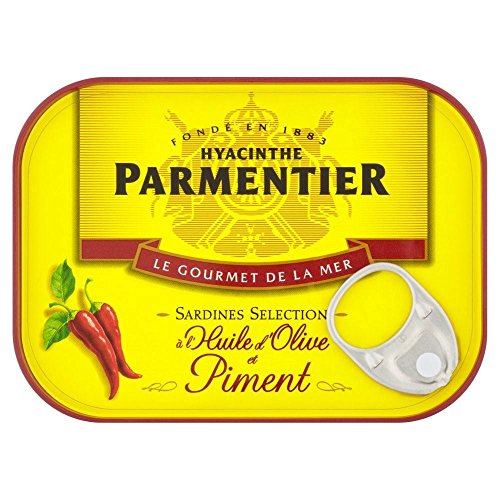 H. Parmentier Sardines Olive Oil & Chilli 135g