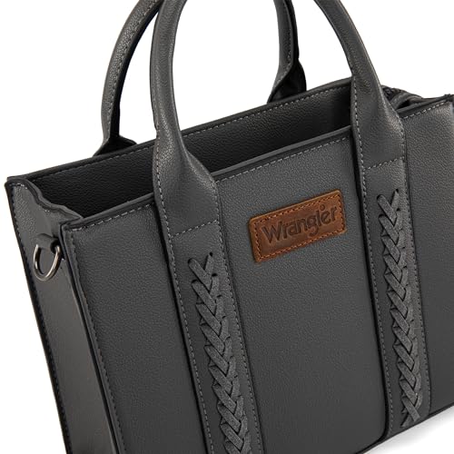 Image of Wrangler Tote Bag for Women Designer Satchel Handbags Top-handle Purses with Strap