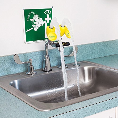 Speakman Sef-1800-Ca Eyesaver Classic Widespread Laboratory Faucet With Integrated Emergency Eyewash #TOP4