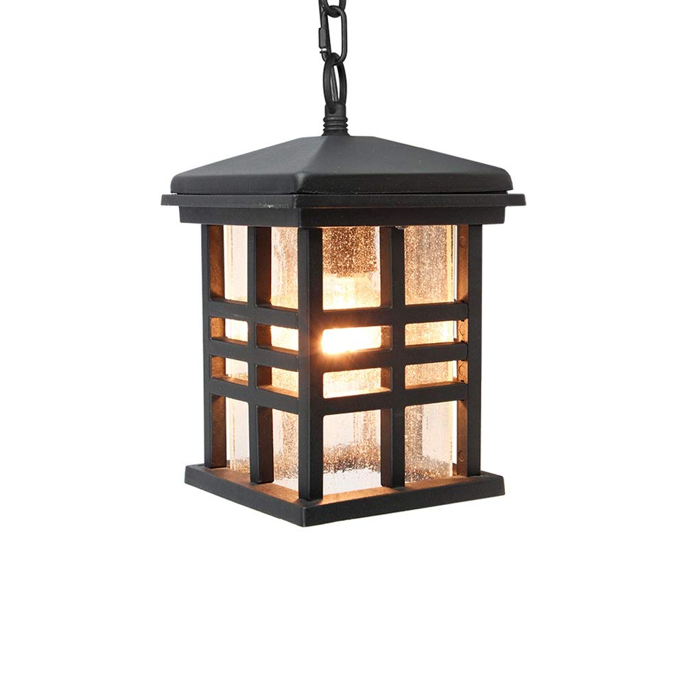 Lampe Suspendue Externe pour Allée de Vignoble et Soirées de Jardin Rétro
