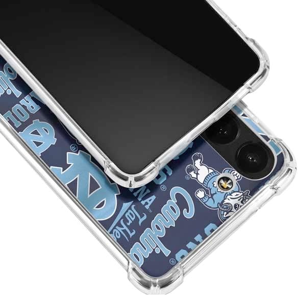 Skinit Clear Phone Case Compatible with Galaxy S23 - Officially Licensed University of North Carolina Tar Heels Design