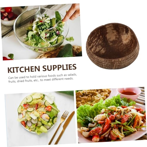 GREENADSCAPE Tigela De Coco Tigela De Salada Tigela De Lanche Festival Tigela De Coco Pequena Tigela