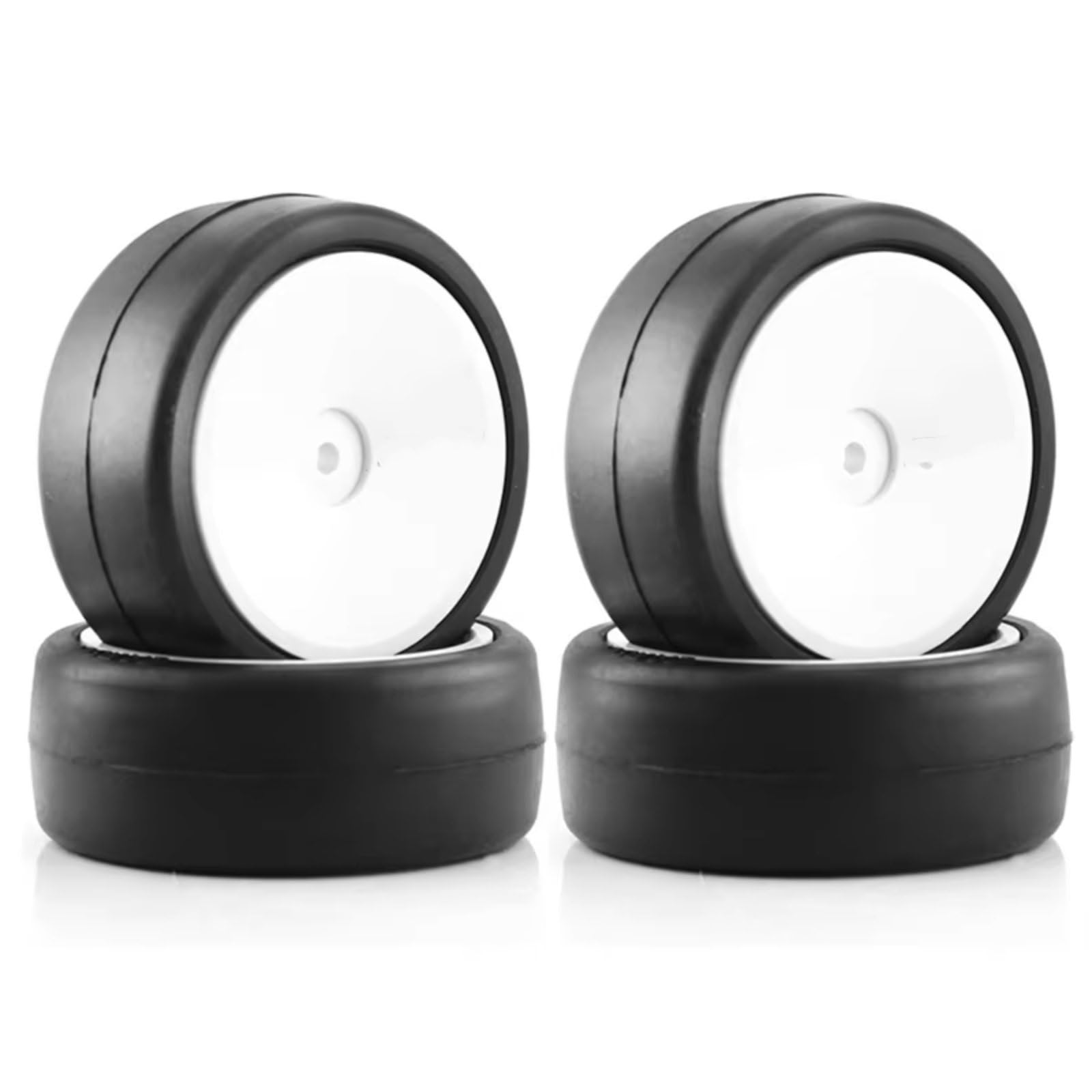 Piezas para Coches RC para Tamiya para TT01 para TT02 TA06 para HPI para HSP 1/10 RC Car Upgrade RC para Coche De Carreras Neumático Rueda Termofusible