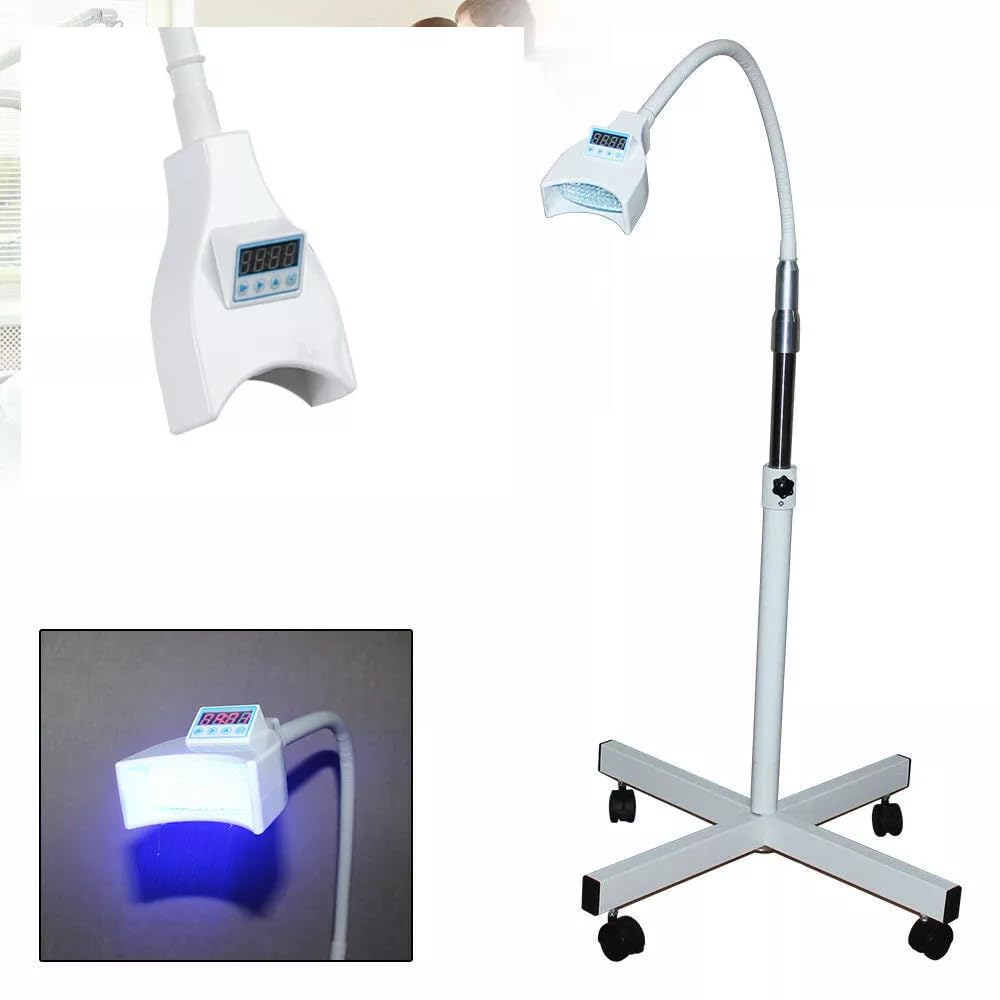 LED Teeth Whitening Lampe, 21W LED Hause Zahnaufhellungs mit 3 Fache Vergrößerung Sobjektiv, Zähne Aufhellen Lampe für Zahnaufhellung & Zähne Aufhellen
