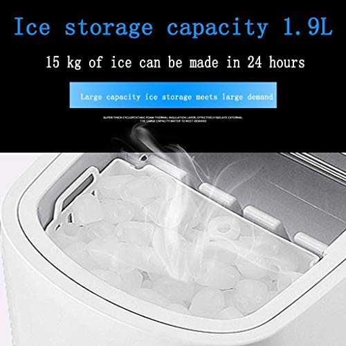 Fabricadora de Hielo Portátil con Capacidad 15kg en 24h miniatura 4