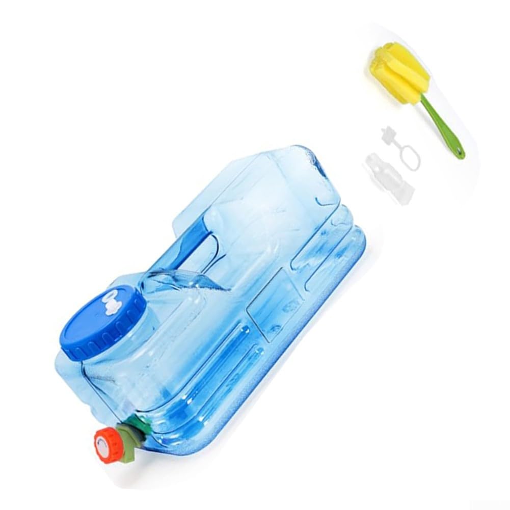 Tanica Acqua per campeggio 2.6 Gal con Rubinetto e Apertura Ampia