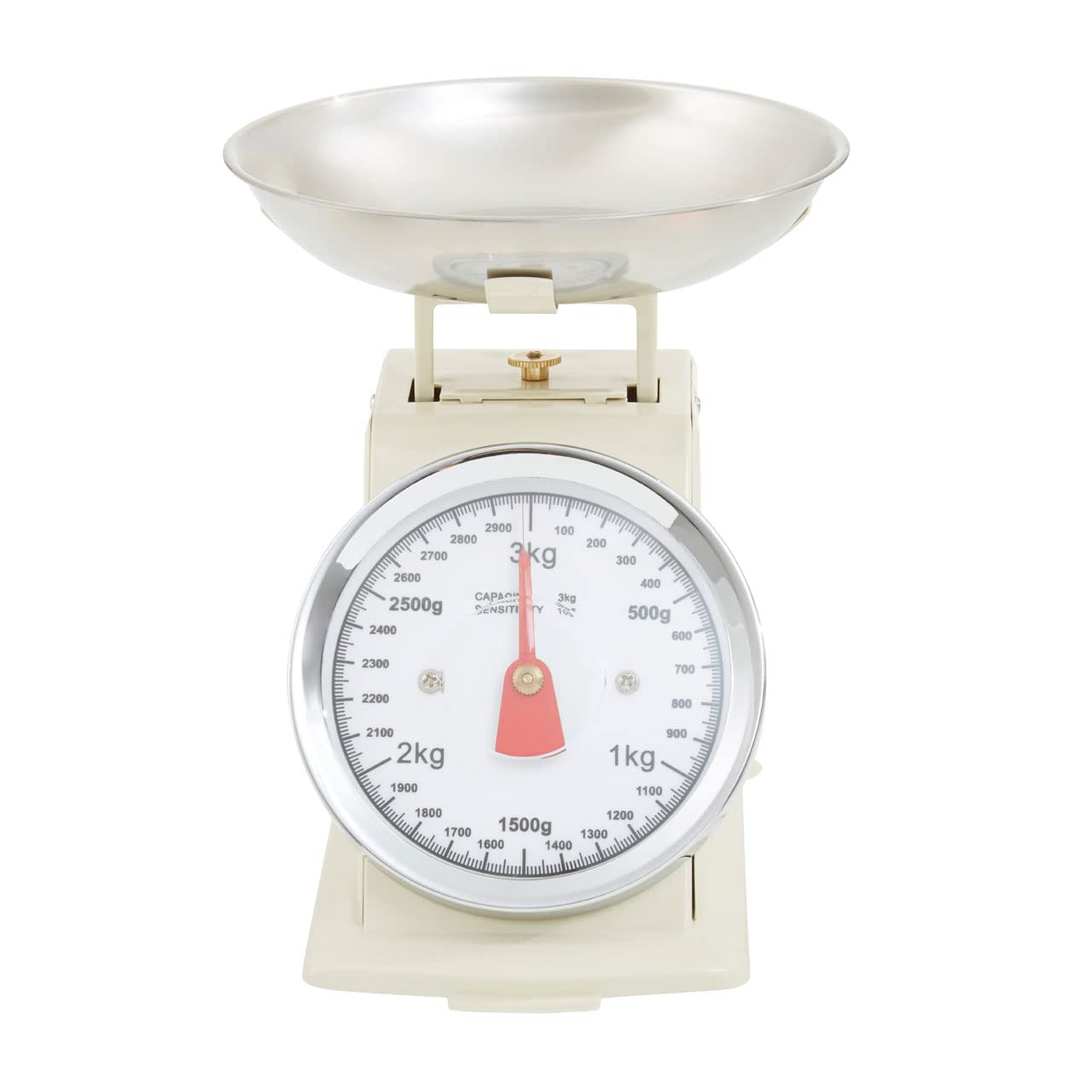 Premier Housewares Kitchen Scale Cream
