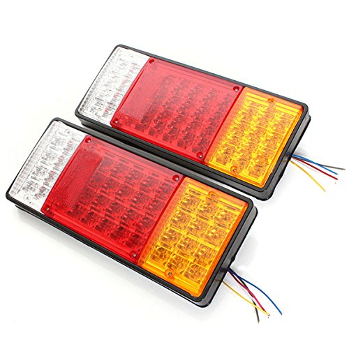 2X Led Indicador Luz Trasera para Remolque y Camión Impermeable 1