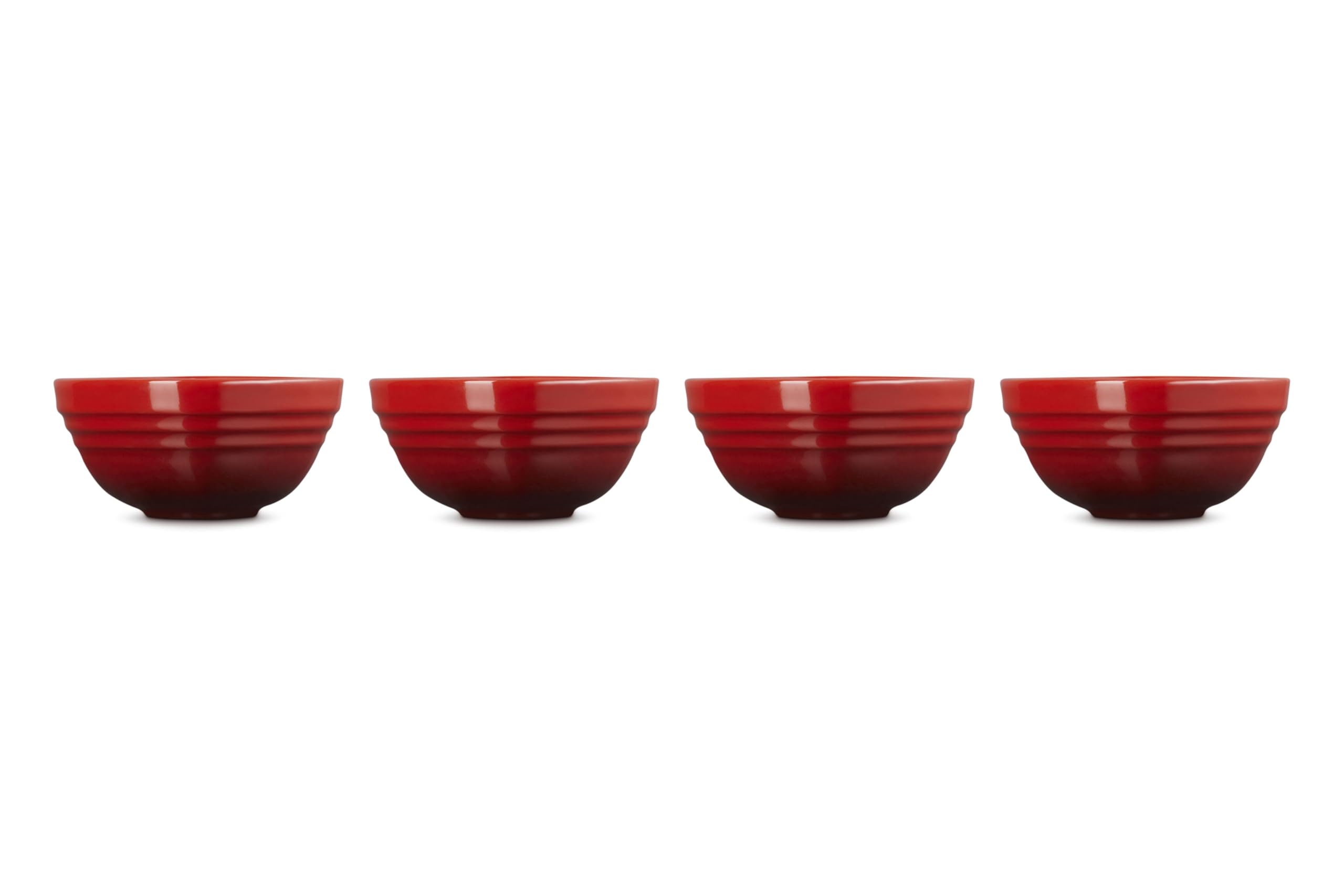 Amazon.co.jp: Le Creuset ストーンウェア ミニハートピンチボウル 4個 