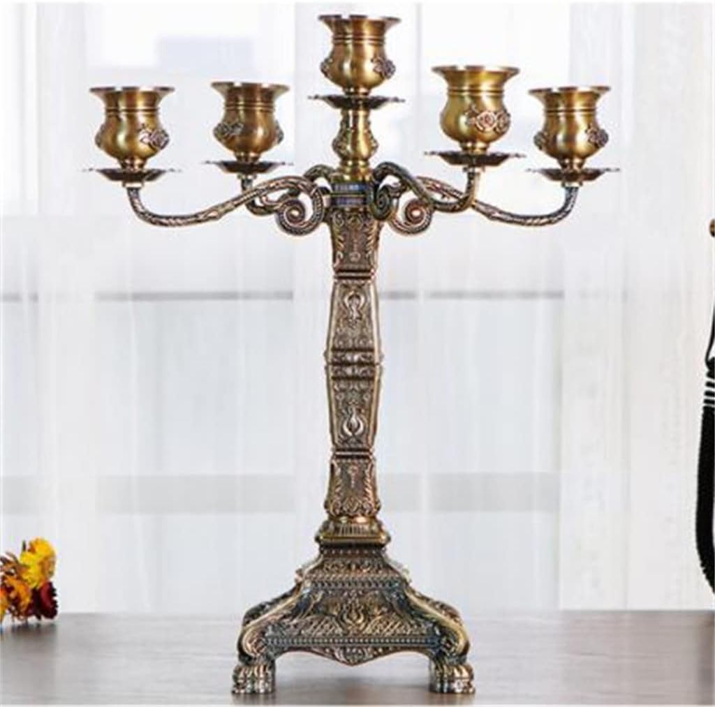 Candlestick Set Pieces Nordic Home Retro European Dinner Romantic Birthday Table Decor Candle