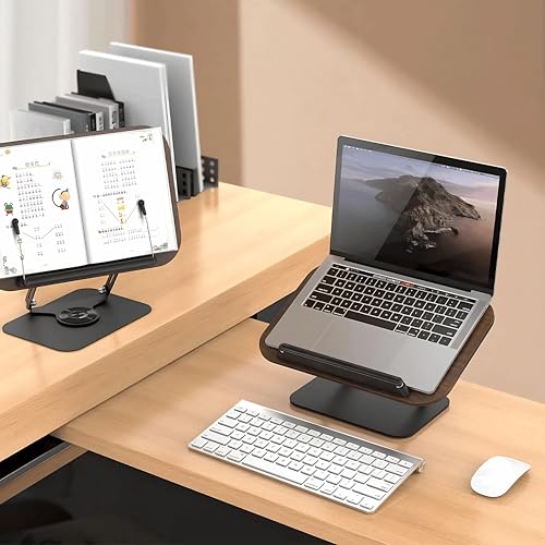 Image of Sunchhaya Book Stand for Reading, Writing, Painting and Used As Laptop Stand for Desk, Book Reading Stand Adjustable Height-Angle (R50)