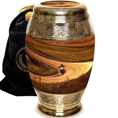 Image of Motorcycle Cremation Urns for Human Ashes Adult Male Urns for Ashes