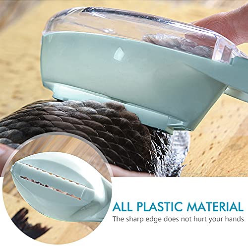 NAYU 1 Stück Fischschuppen-Entkalker, Kunststoff-Fischschuppenschaber, Fischhautschäler, Fisch Scaler Fischschuppen… - Image 5