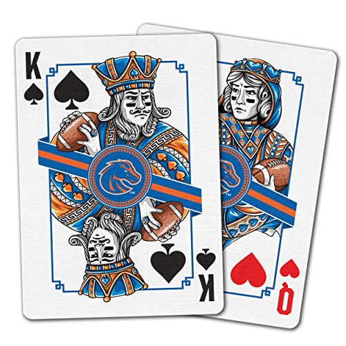 Image of YouTheFan NCAA Officially-Licensed Playing Cards - Original Artwork on All face Cards and Jokers - Team's Official Colors - Quality Linen Texture - Designed in The USA
