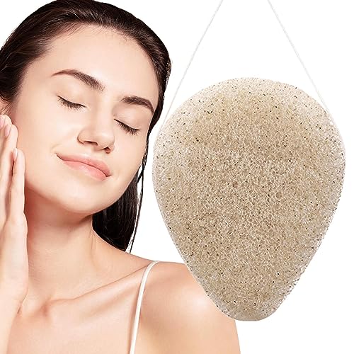 圧縮スポンジフェイシャル,洗顔スポンジ | ナチュラルクレンジングパフ 濃密泡が水で柔らかくなり肌を清潔に、メイク落とし用の顔圧縮スポンジ