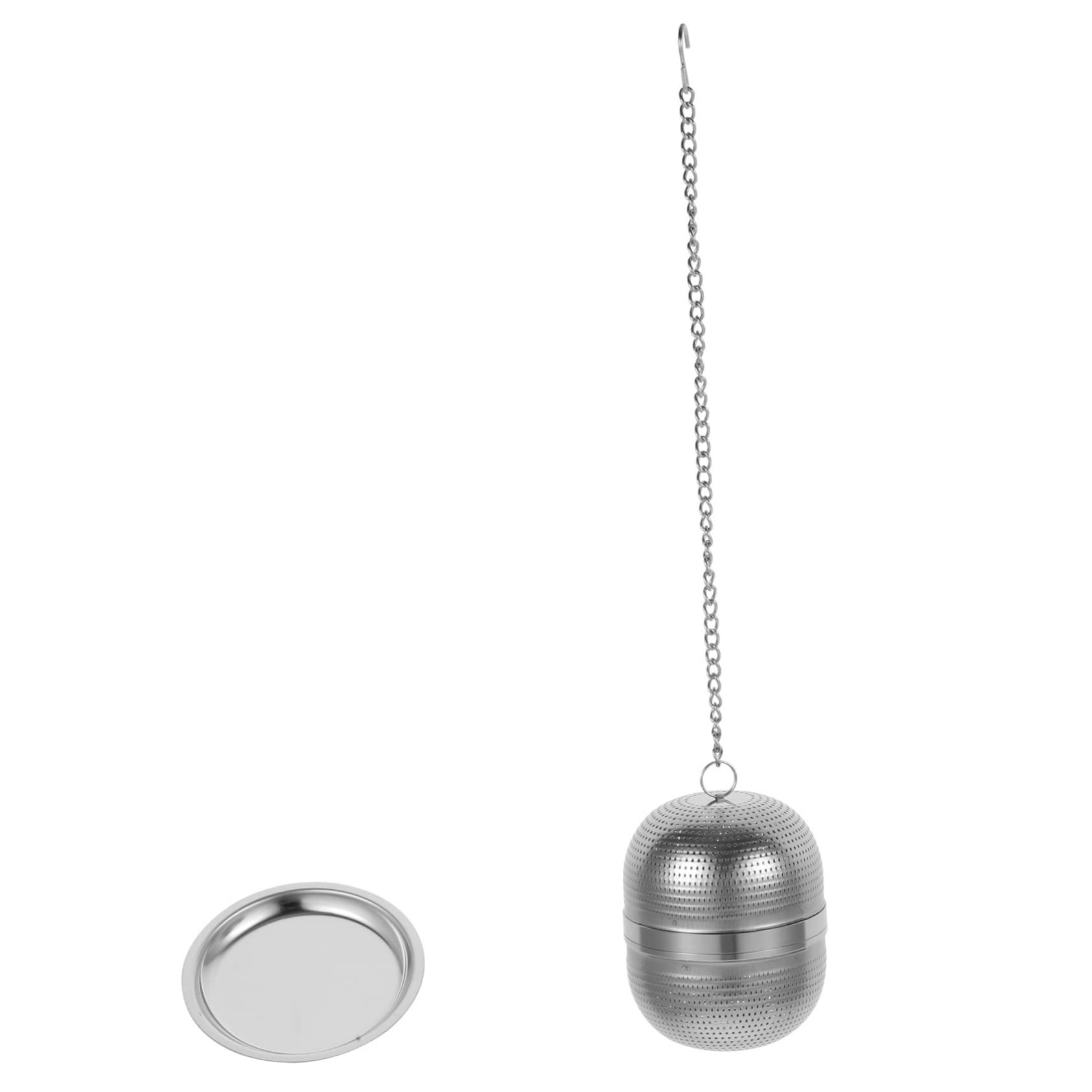PRETYZOOM 3 Infusores De Té De Metal Coladores De Té Para Té Suelto Diseño Simple Y Resistente.