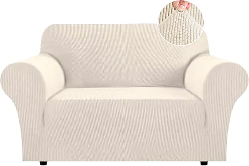 Funda de sofá ajustable de 1 pieza, muy elástica, protector de muebles antideslizante, para sofás de jacquard, licra
