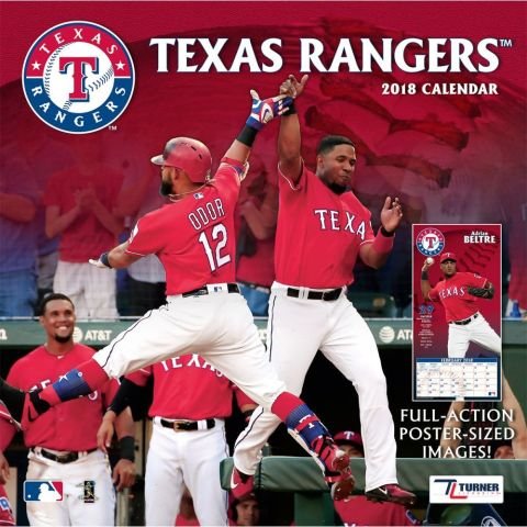 Buy Texas Rangers 2018 Calendar: Full-Action Poster-Sized Images! Book ...