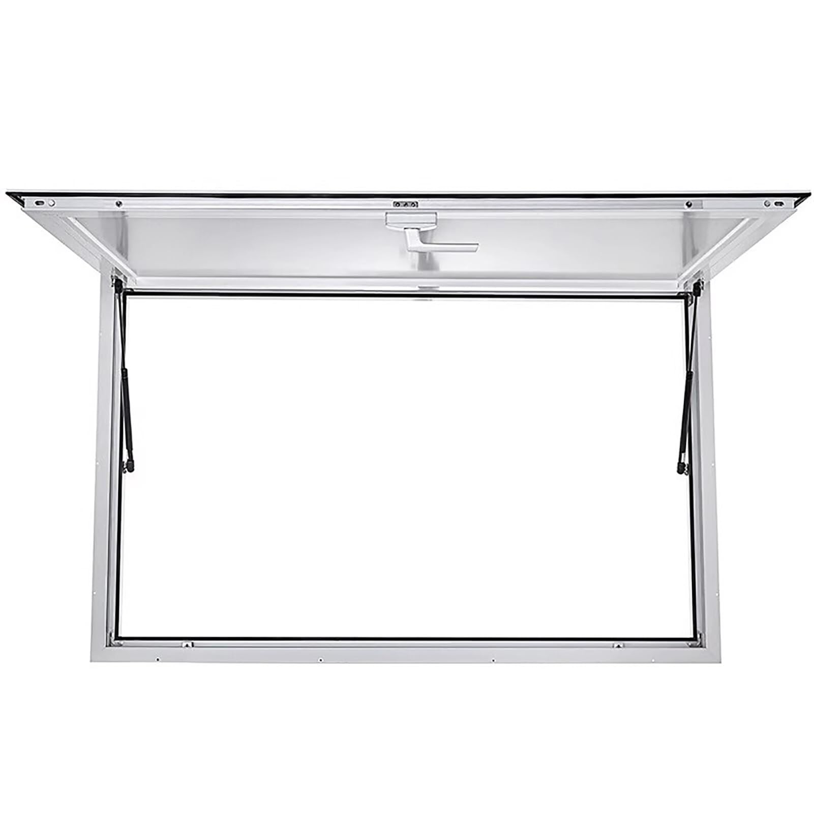 Ventana Ventanas de Concesión para Food Trucks, Equipamiento de Ventanas para Food Trucks con Pasamanos en La Puerta, Ventana de Servicio para Furgonetas Sprinter, Ventanas para Garajes(Without screen