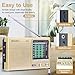 BAIJIALI AM FM Portable Radio with Headphone Jack - Battery Operated Transistor Radio for Seniors, Easy to Use Compact Design for Home, Outdoor & Emergency - Ideal Gift for Elderly(BLJ-KK9)-Golden