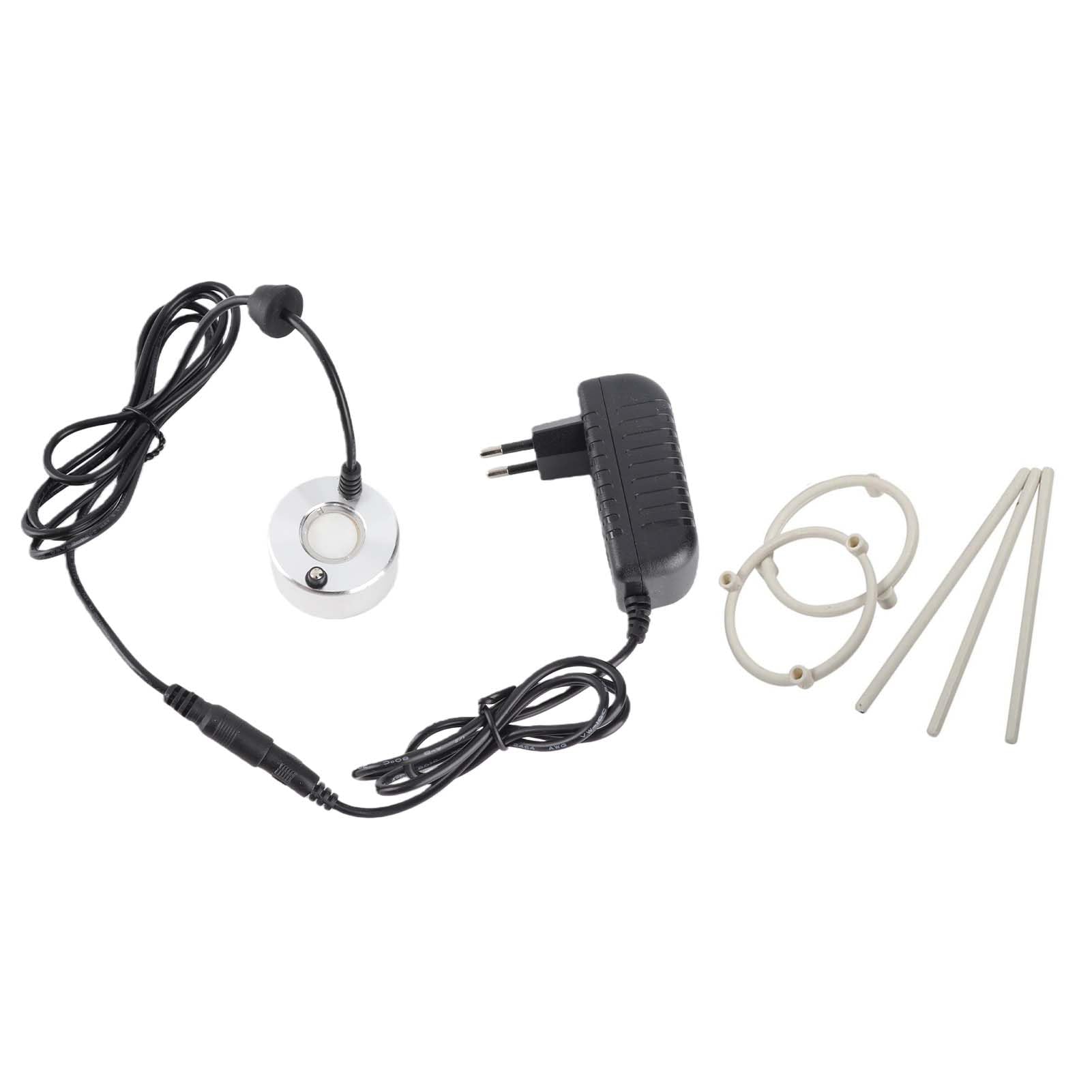 VBESTLIFE Umidificatore ad Aria atomizzatore per Fontana per nebulizzatore ad ultrasuoni da 24 V con nebulizzatore con Adattatore per fontane Interne o Esterne, Giochi d'Acqua e Uso Ufficio.(EU Plug)