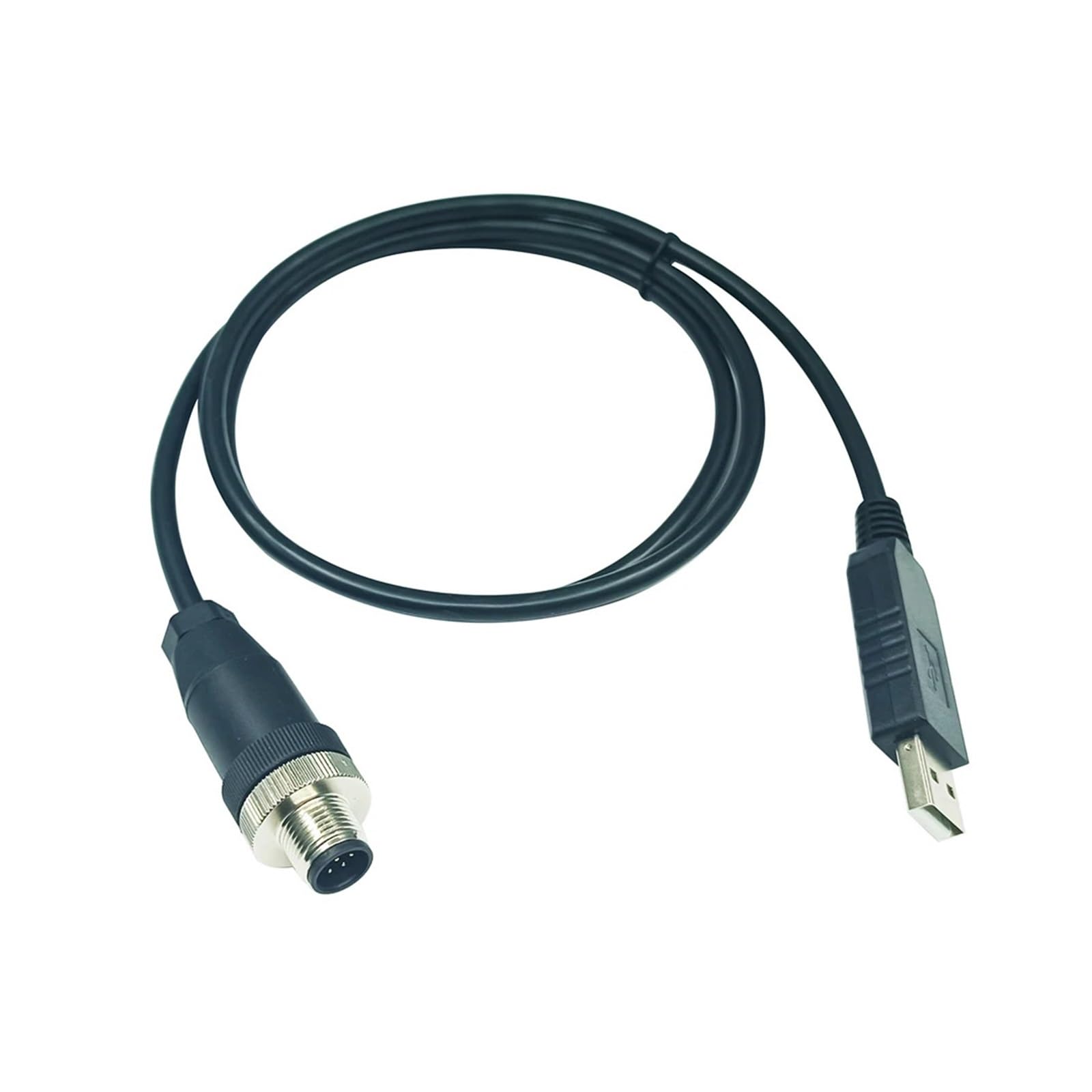 BYPCGGFDS Data Transmission line FT232RL CHIP USB to M12 8PIN RS232 Converter Serial Communication Cable Fit Compatible MT ICS Series BALANCES to PC Host(3.0m)