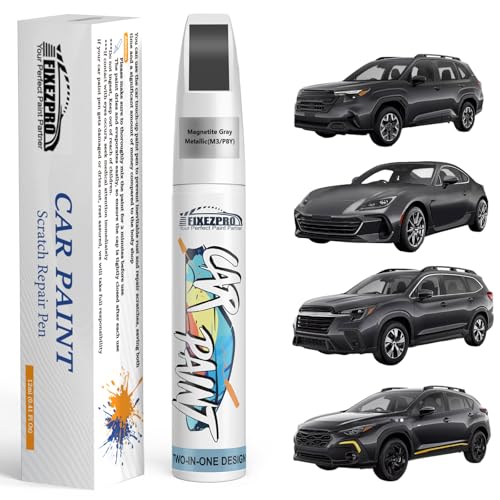 Image of M3 /P8Y Magnetite Gray Metallic Touch Up Paint for Subaru Color Exact Match