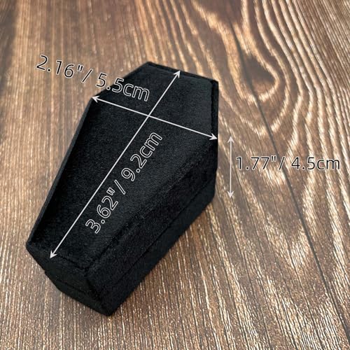 Gothic-Coffin-Ring-Box-3-Slots-Premium-Handmade-Velvet-Wedding-Engagement-Three-Rings-Bearer-Holder-Triple-Vintage-Proposal-Organizer-for-Ceremony-Halloween-Christmas-Goth-Party-Black Gothic Coffin Ring Box 3 Slots Premium Handmade Velvet Wedding Engagement Three Rings Bearer Holder Triple Vintage Proposal Organizer for Ceremony Halloween Christmas Goth Party Black