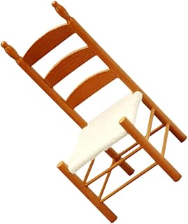 Abaodam Mini Cadeira De Algodão Móveis De Casa De Boneca Móveis De Boneca Decorações De Casa Para Casa Miniatura De Praia Mpdel Cadeira Em Miniatura Mini Cadeiras De Madeira Móveis