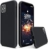SURPHY Compatible with iPhone 11 Case 6.1 inch, Thickening Design Liquid Silicone Phone Case (with Microfiber Lining) for iPhone 11 2019, Black