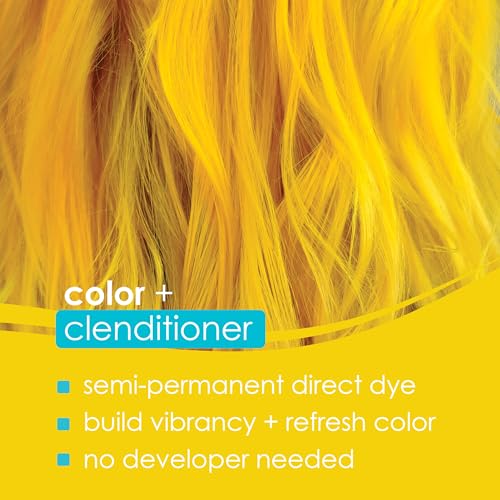Image of Keracolor Color + Clenditioner 3-in-1 Color-Depositing Conditioner, Gentle Cleansing Conditioner Infusing Semi-Permanent Hair Color, 23 Shades, 12 Fl Oz