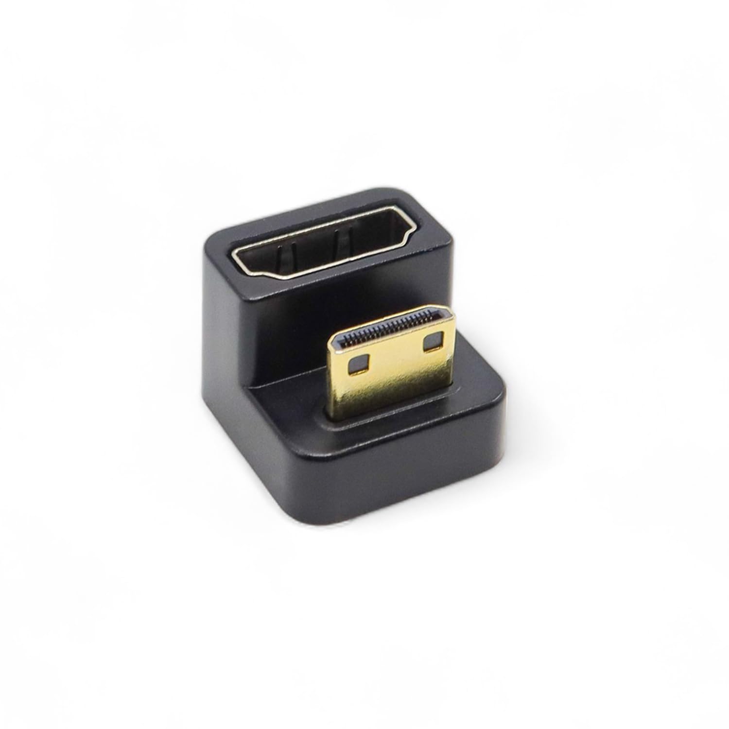 Kado 180° Mini HDMI to HDMI 4K 60Hz Adapter (Short Side Inward Down Angle)