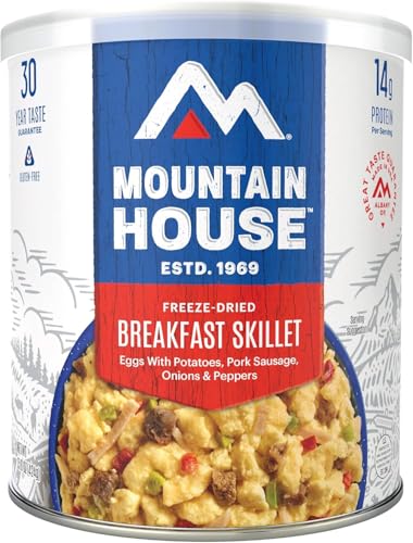 Mountain House Freeze Dried Breakfast Skillet #10 Can – 8 Servings per Can – Gluten-Free – 30-Year Shelf Life – Emergency, Survival, Camping, Hunting & Backpacking Canned Food – Pack of 6 - Image 4