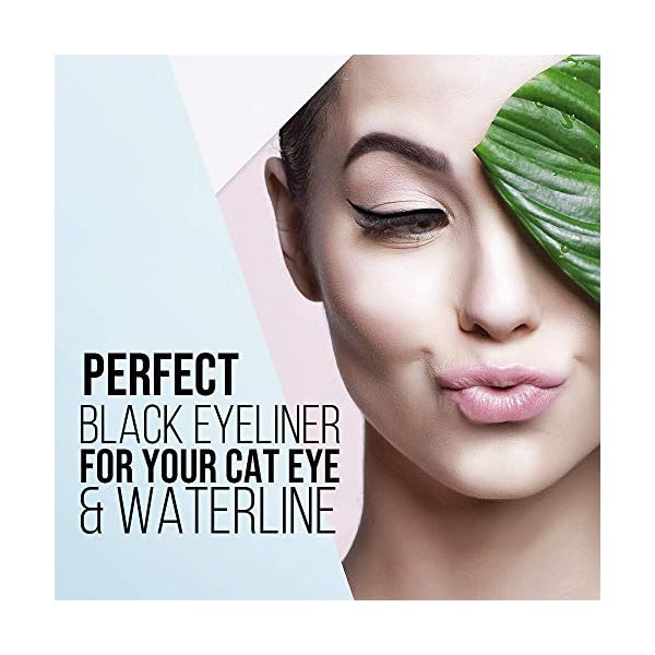 Mia Adora Best Cruelty Free Waterproof Eyeliner Pencil with Sharpener - All Day Smudgeproof Wear - Easy to Use & Perfect Eye Liner for Your Cat Eyes & Waterline - Immovable Makeup (Black)