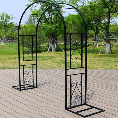 Arco de jardín de metal estructural para rosas y vides 2