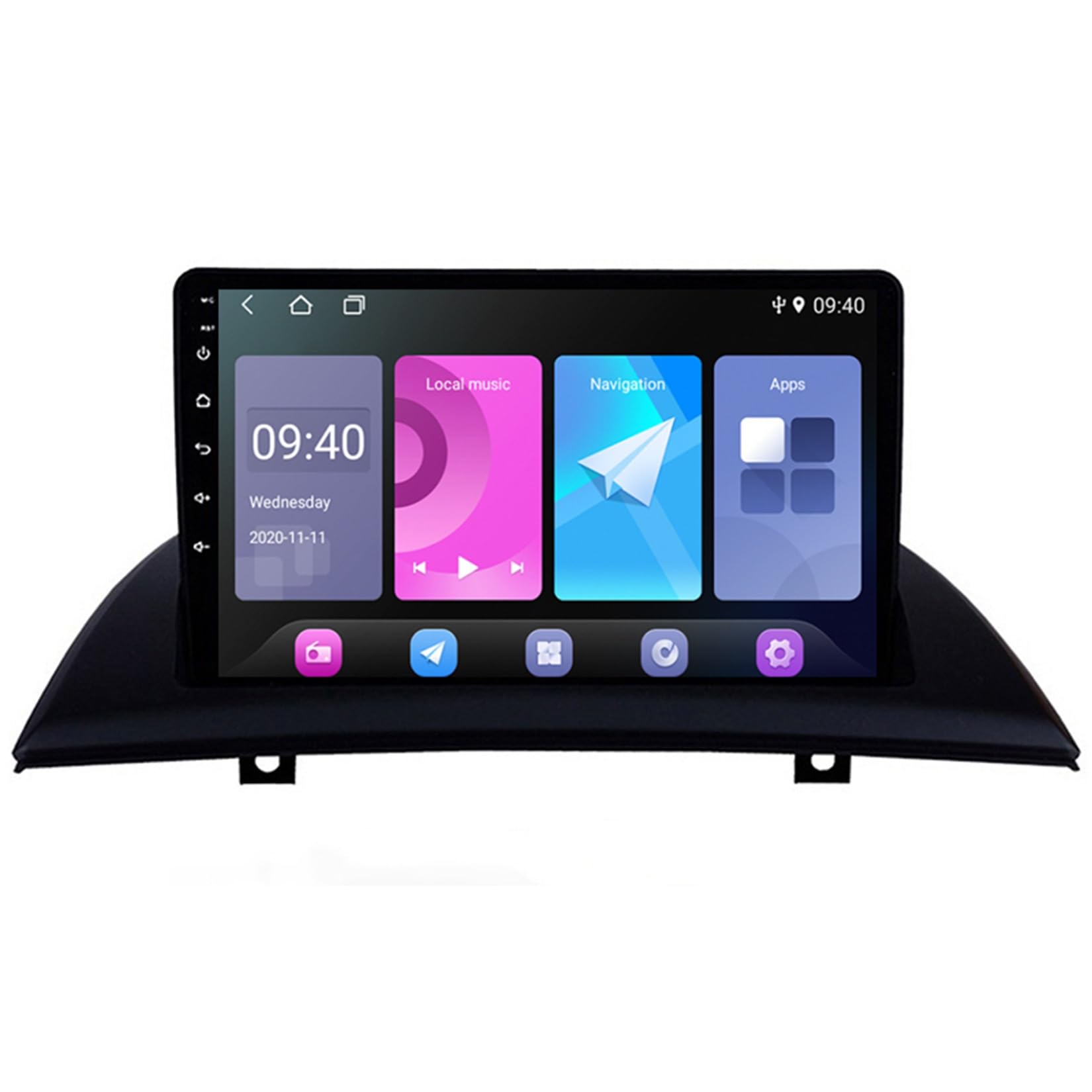 9-calowy ekran dotykowy Carplay Car Android 15 Radio samochodowe dla BMW X3 E83 2004-2012 z bezprzewodową funkcją Carplay Android Auto kamera cofania nawigacja GPS(W12-8 Core 4G+Wifi 12+256GB)