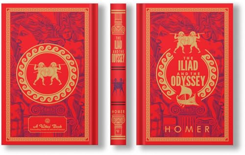 Image of HOMER: The Iliad and The Odyssey (Deluxe Leatherbound edition)