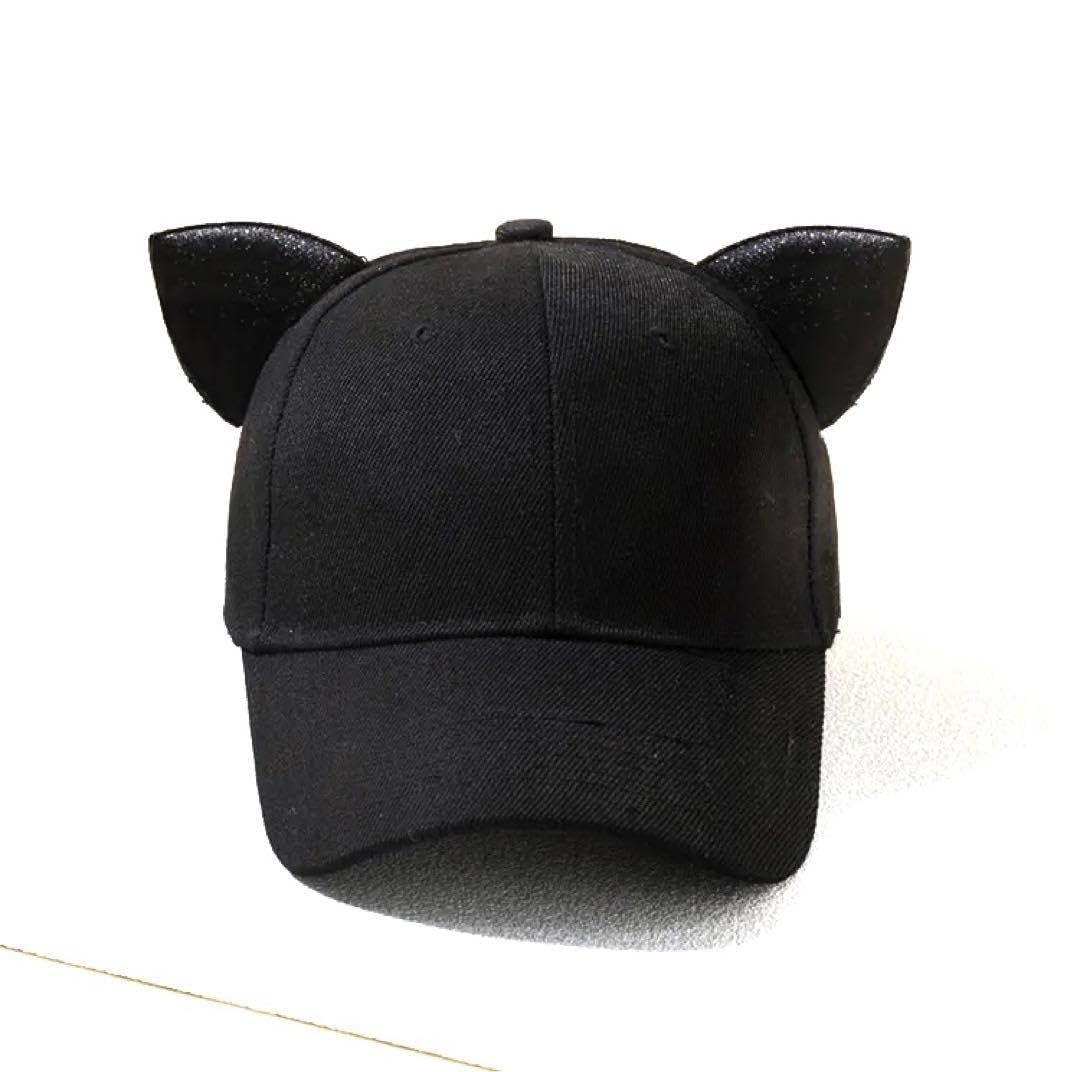 訳あり ピラフ星人仮装が出来る キャップ 黒 耳付き ツノち付き Amazon.co.