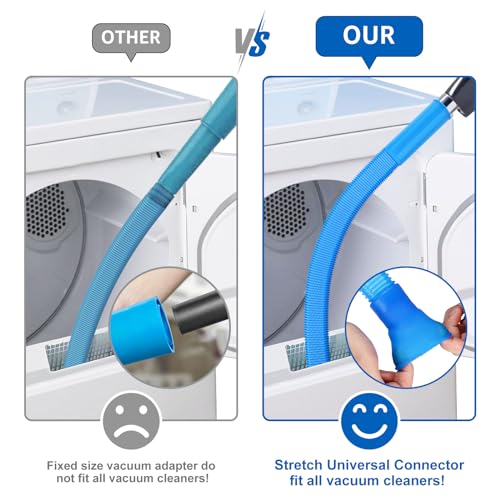 Sealegend YTG Dryer Vent Cleaner Kit Vacuum Hose Attachment Compatible thumb #1