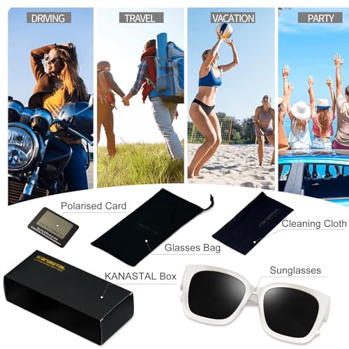Image of KANASTAL Anti Blue Light Glasses for Women and Men | TR90 Frame,UV Protection,PC Lens,Lightweight,High Definition,Computer,Phone,Video Gaming,Television,Gaming,Screen