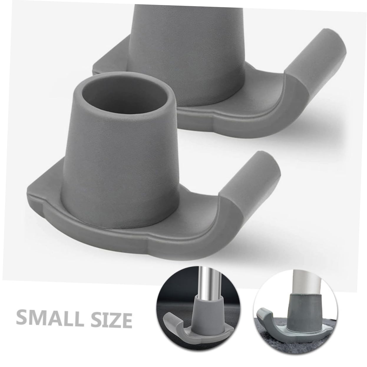 6pezzi Sci Walker Glides Piedini Antiscivolo Accessori per Deambulatore Sottobicchieri Sliders Portatili Robusti